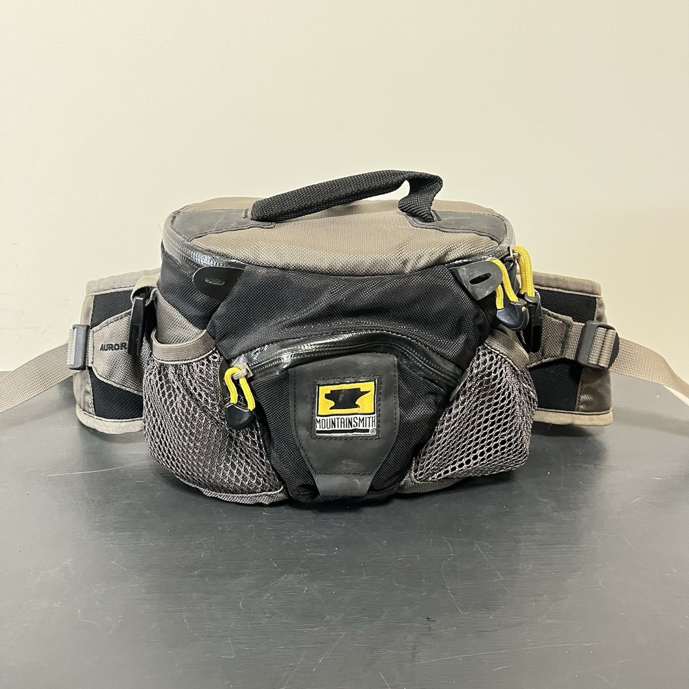 Mountainsmith Aurora II M Brown Camera Lumbar Bag Size Med DSLR Fits Hiking Camp